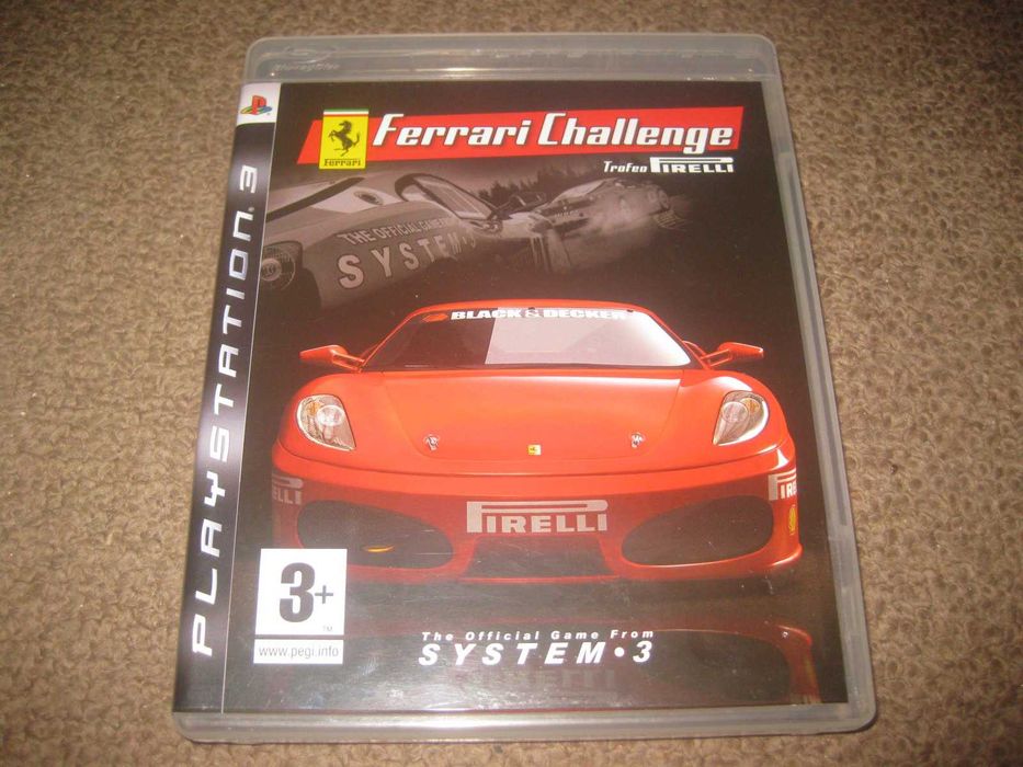 Jogo "Ferrari Challenge" para Playstation 3/Completo!