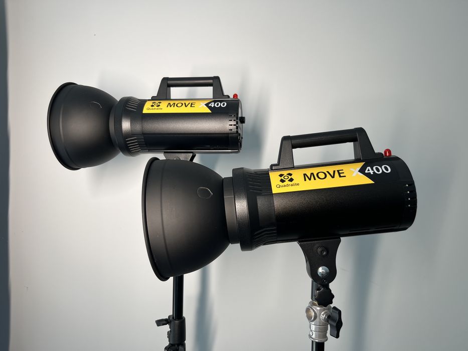 Lampa błyskowa Quadralite Move X400 - 2 sztuki