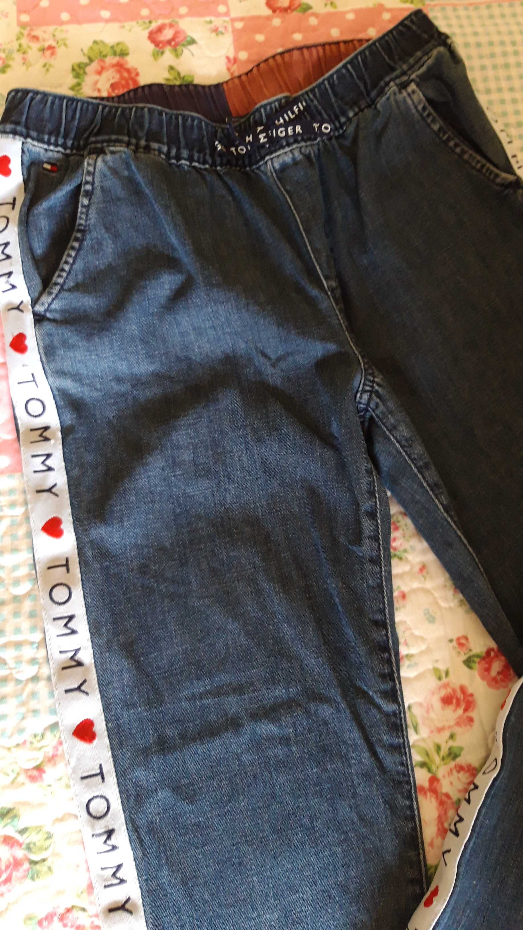 spodnie jeansowe joggers Tommy Hilfiger rozm USA 14