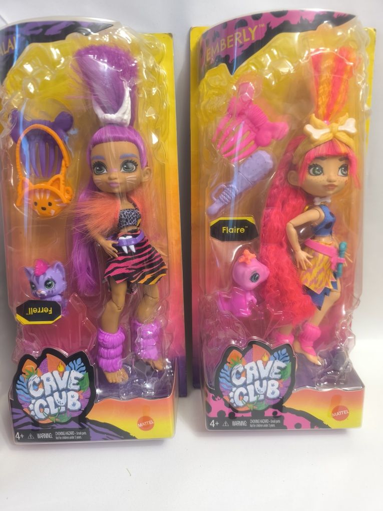Кукла Пещерный клуб Cave Club Emberly Roaralai Mattel