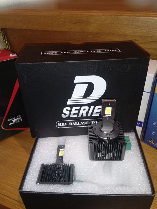 LED лампи D1S D2S D3S D4S D8S. на заміну ксенону