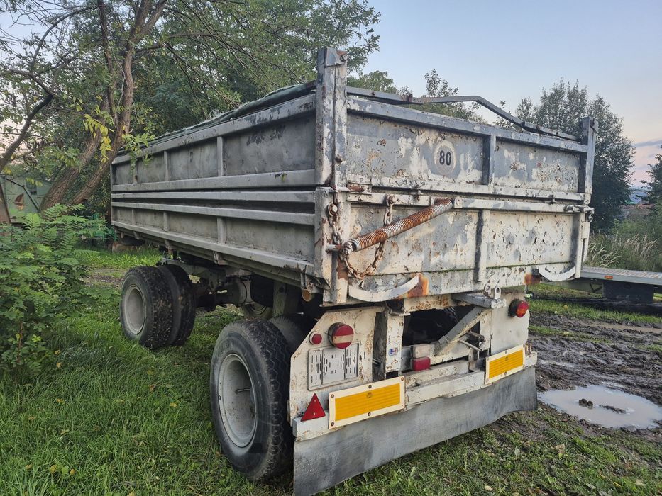 Przyczepa rolnicza czeska bss ps2 1713 Brandys 13 ton panav okazja