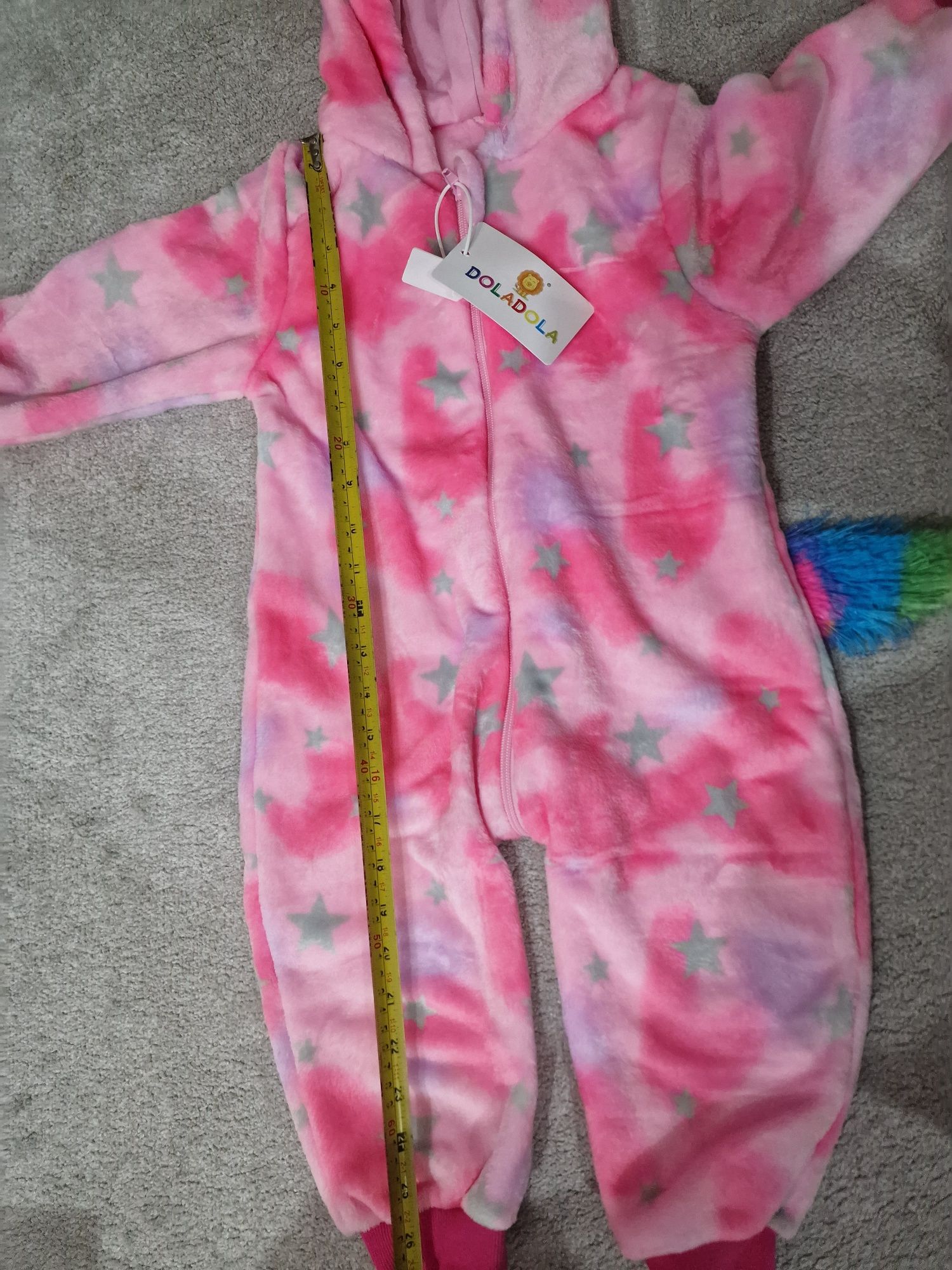 Macacão Pijama Infantil de Unicórnio - Novo, com etiqueta