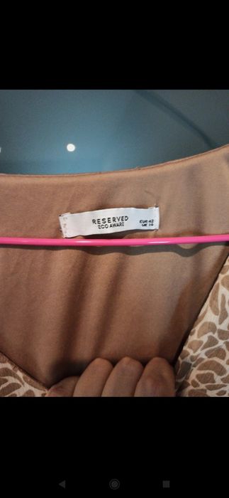 Sukienka w zwierzęcy print