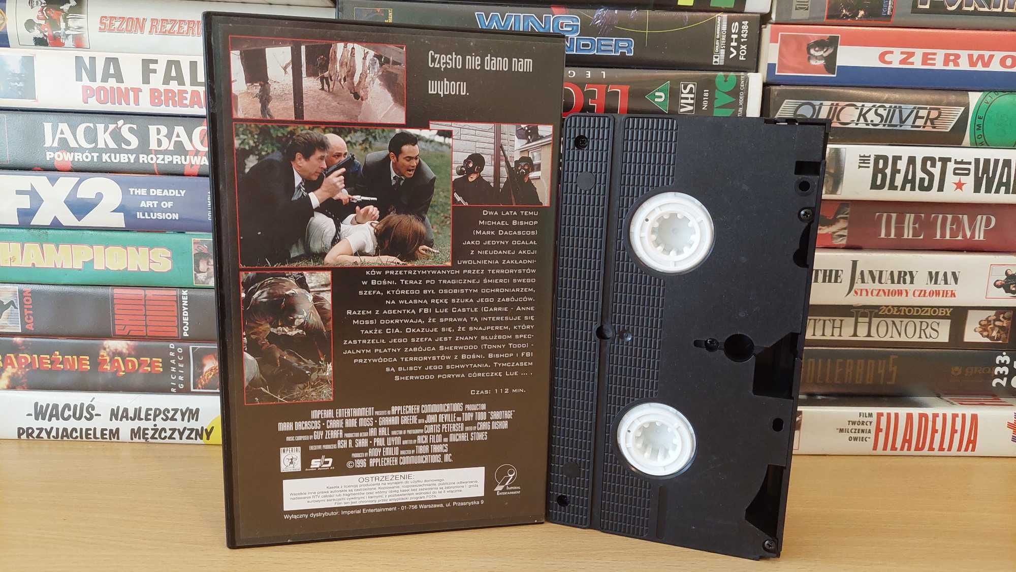 Sabotaż - (Sabotage) - VHS