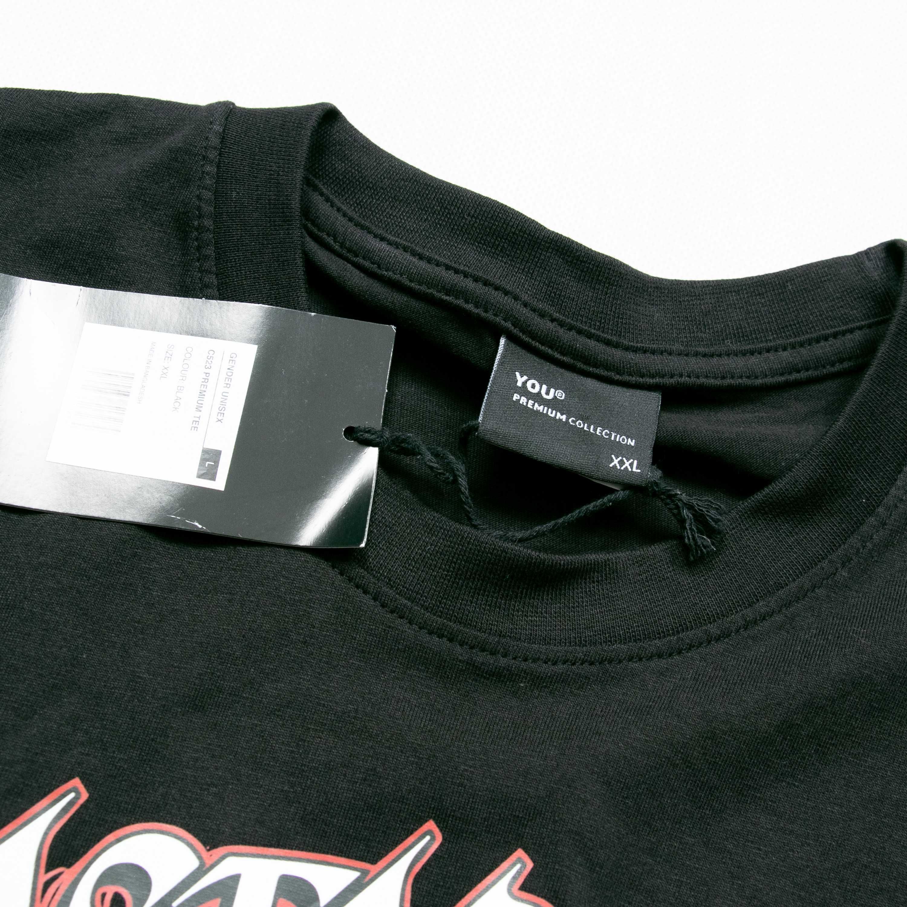 T-shirt z printem węża XXL nowy z metką