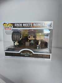 Figurka Funko Pop Attack on Titan Scenka Eren meets Reiner, 3 figurki!