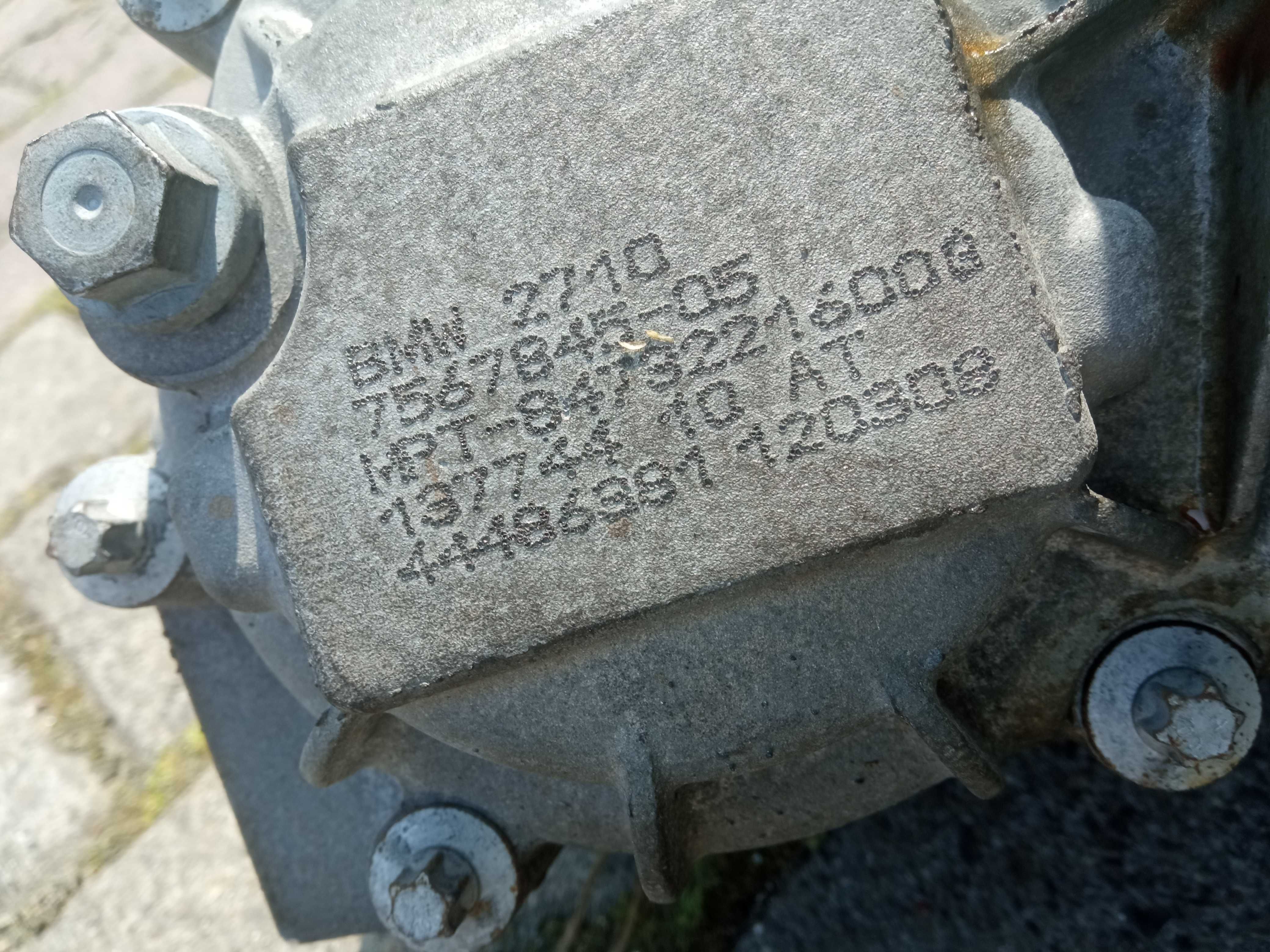 Reduktor Skrzyni Biegów Rozdzielacz BMW E83 X3 N47 2.0d 177km N47D20A