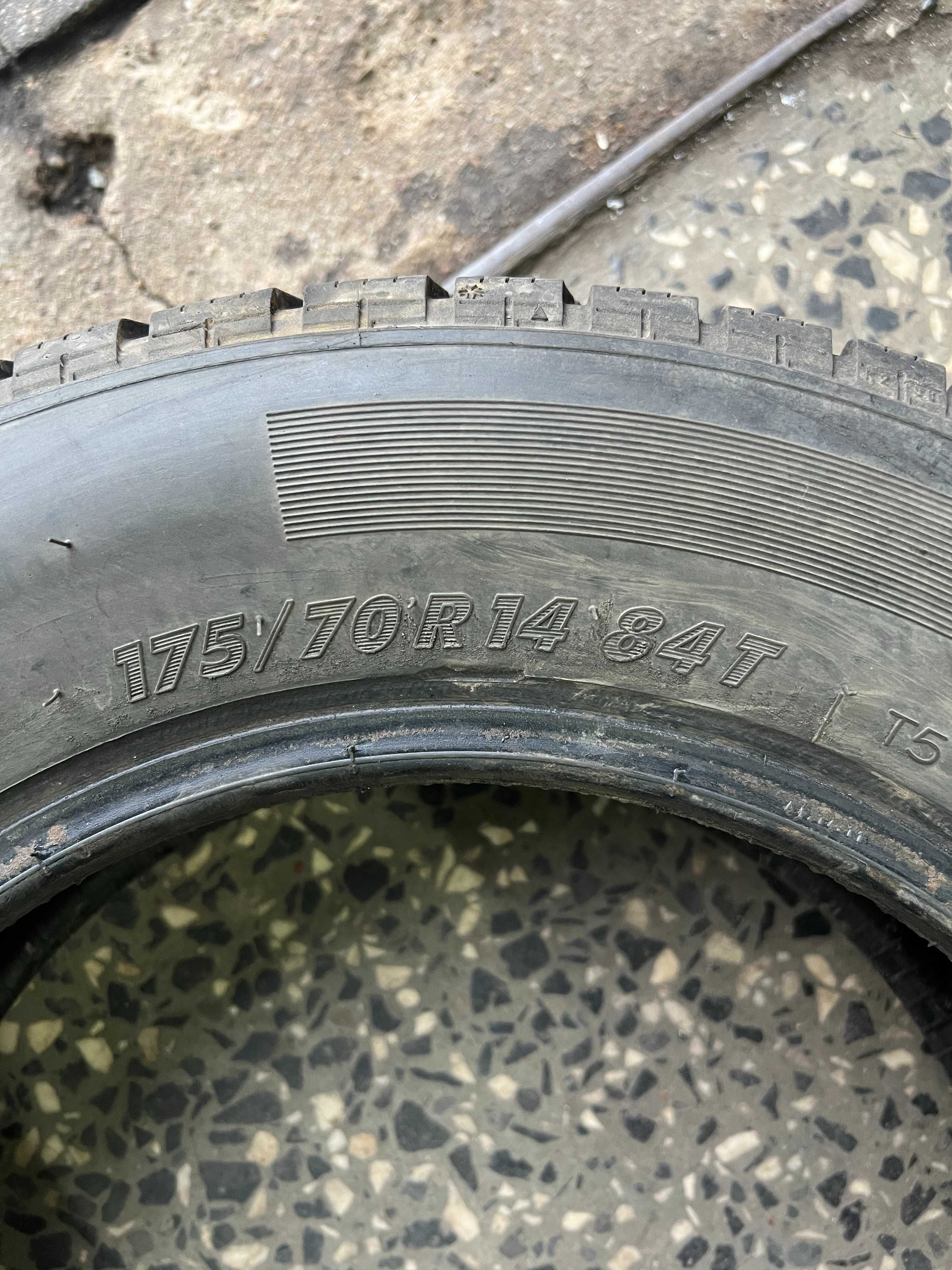 175/70r14 riken opony zimowe 2 szt 2022r bieznik 6,5mm
