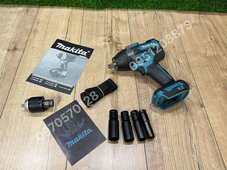 Аккумуляторный Гайковерт Makita DTW800BL (каркас Без аккумулятора)