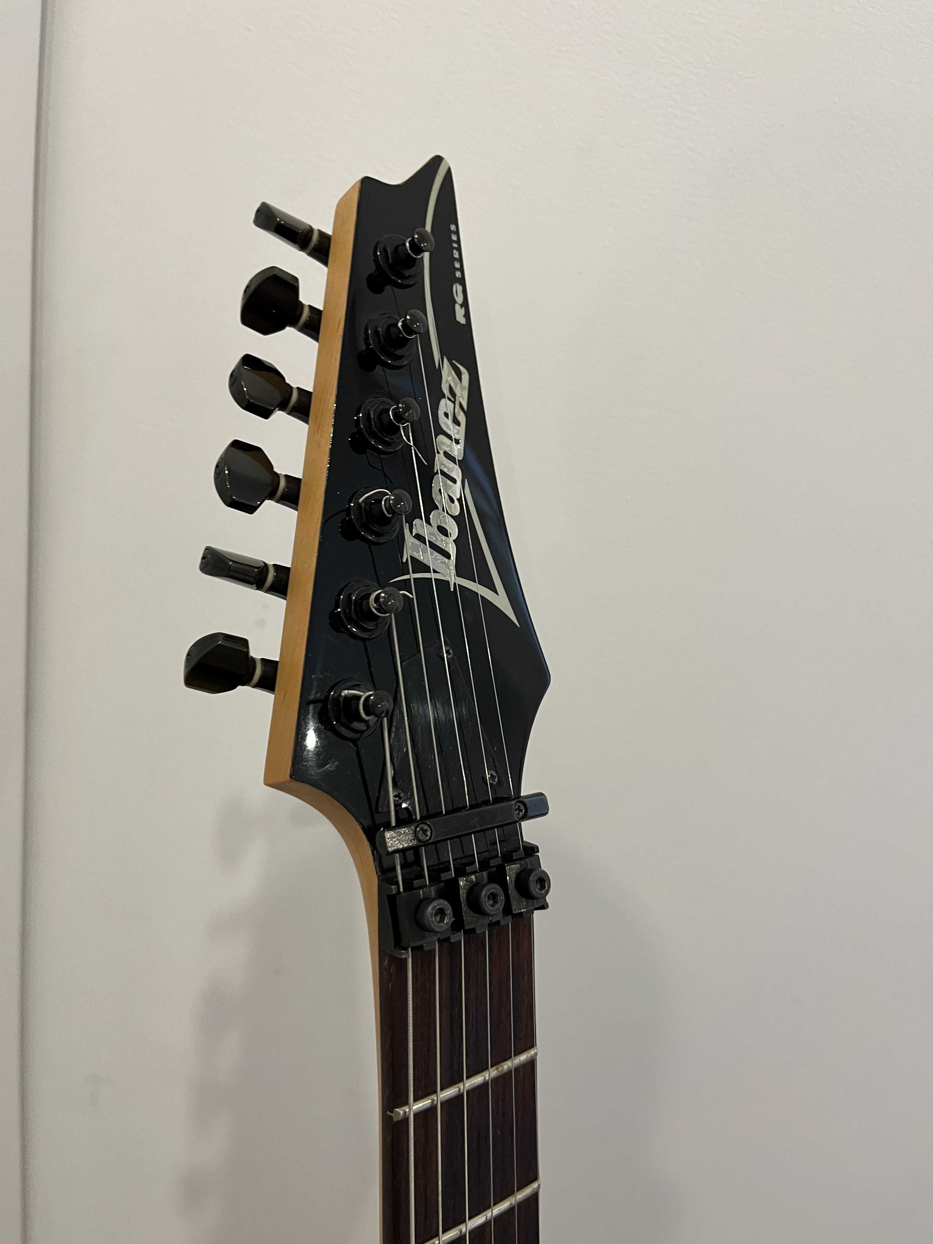 Ibanez RG507 Metallic Black, Case SKB