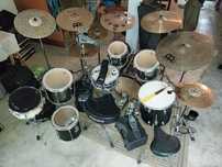 Tama, Meinl, Sabian, Roland, Behringer.