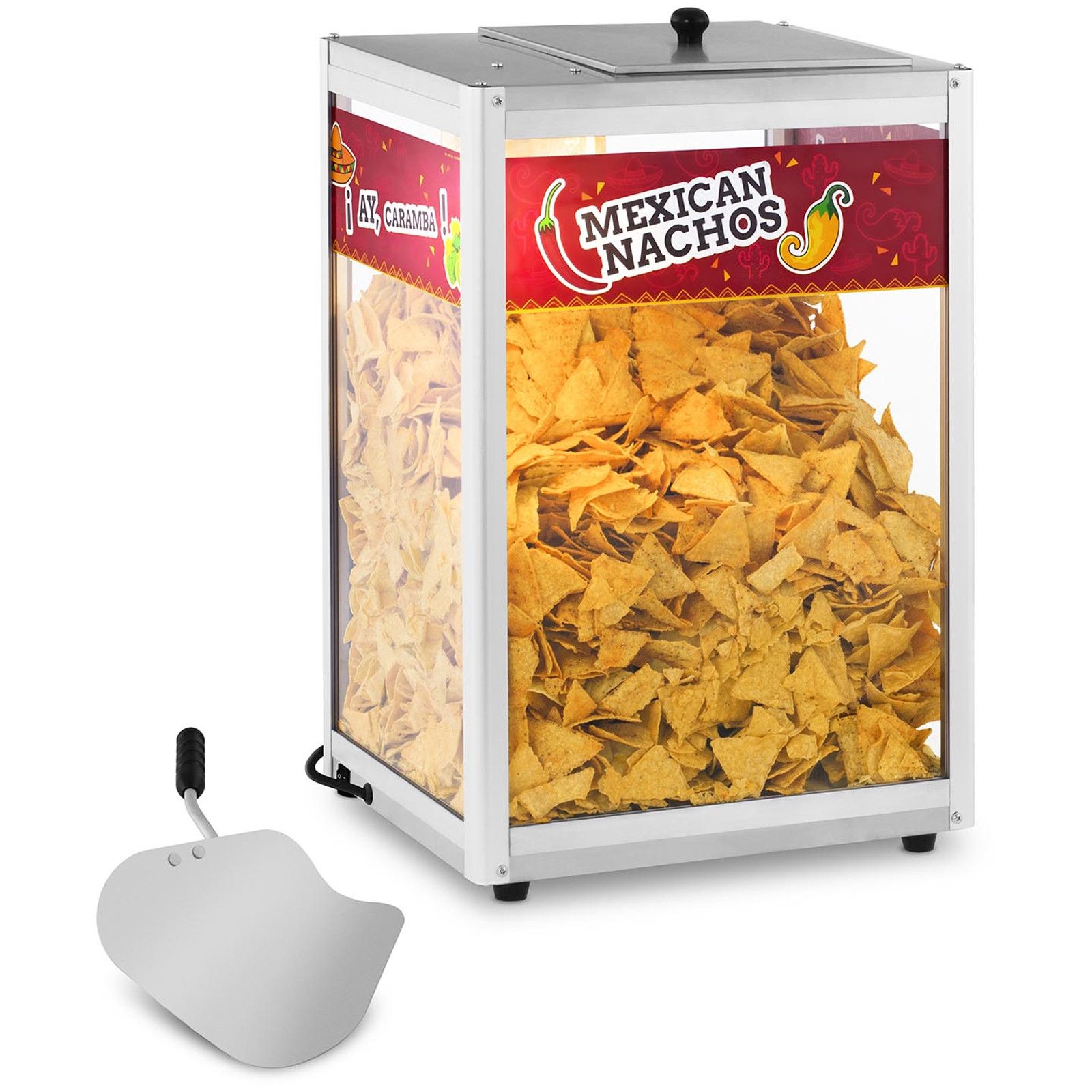 Podgrzewacz witryna grzewcza do nachos orzeszków ziemnych popcornu