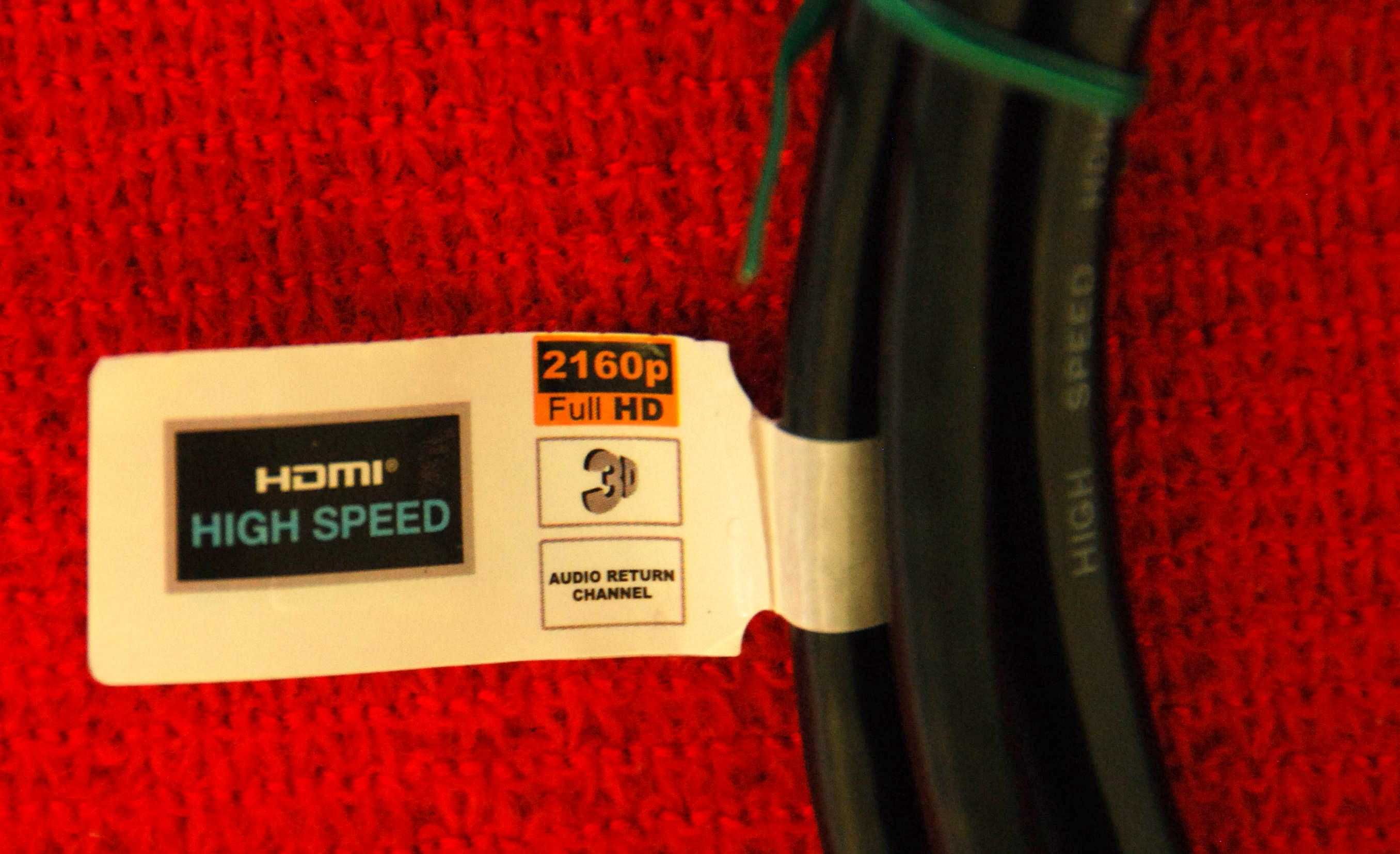 Kabel przewód HDMI full HD UHD 4K 8K high speed 3m do TV 2160p nowy