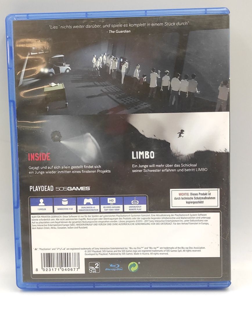Na Lewara Gra PS4 Inside + Limbo