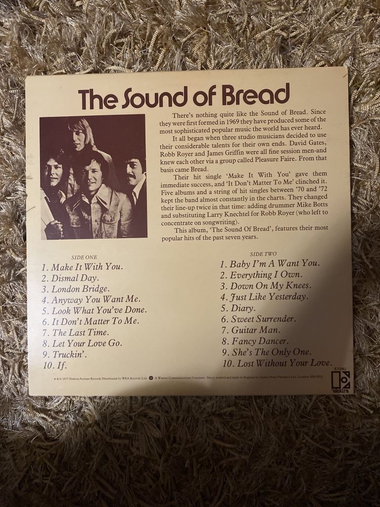 Vinil The Sound of BREAD - oferta se portes