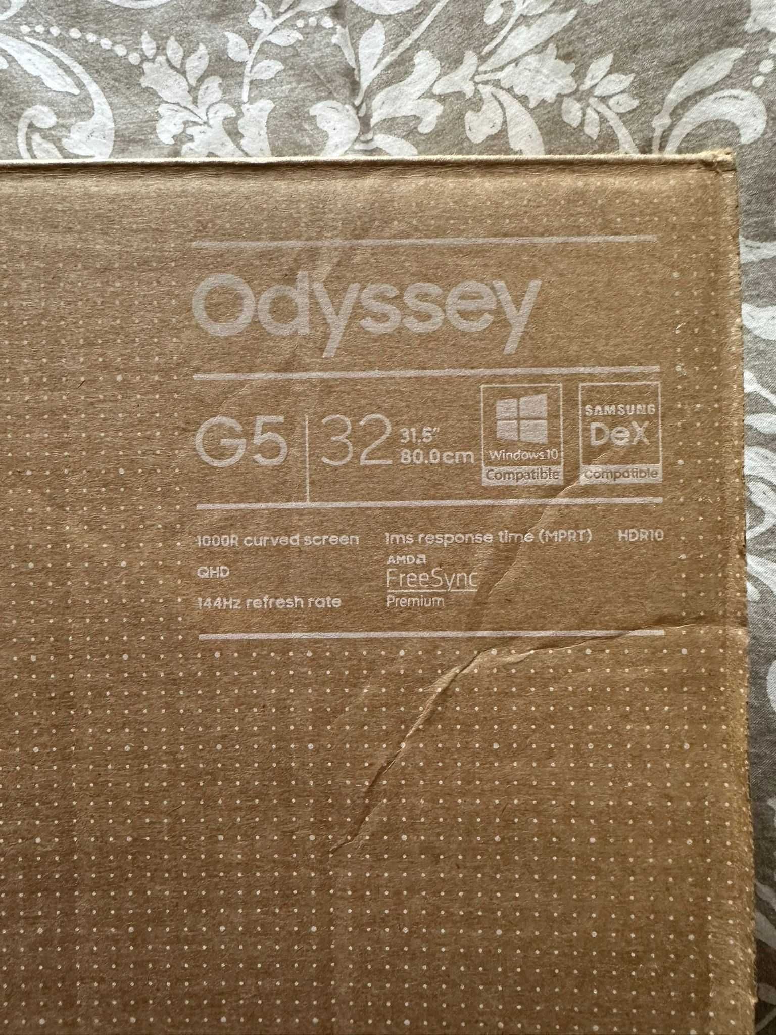 Monitor Samsung Odyssey G5 32″ QHD Curvo – Como Novo