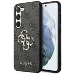 Etui Guess 4g Big Metal Logo na Samsung Galaxy S23 Fe - szare