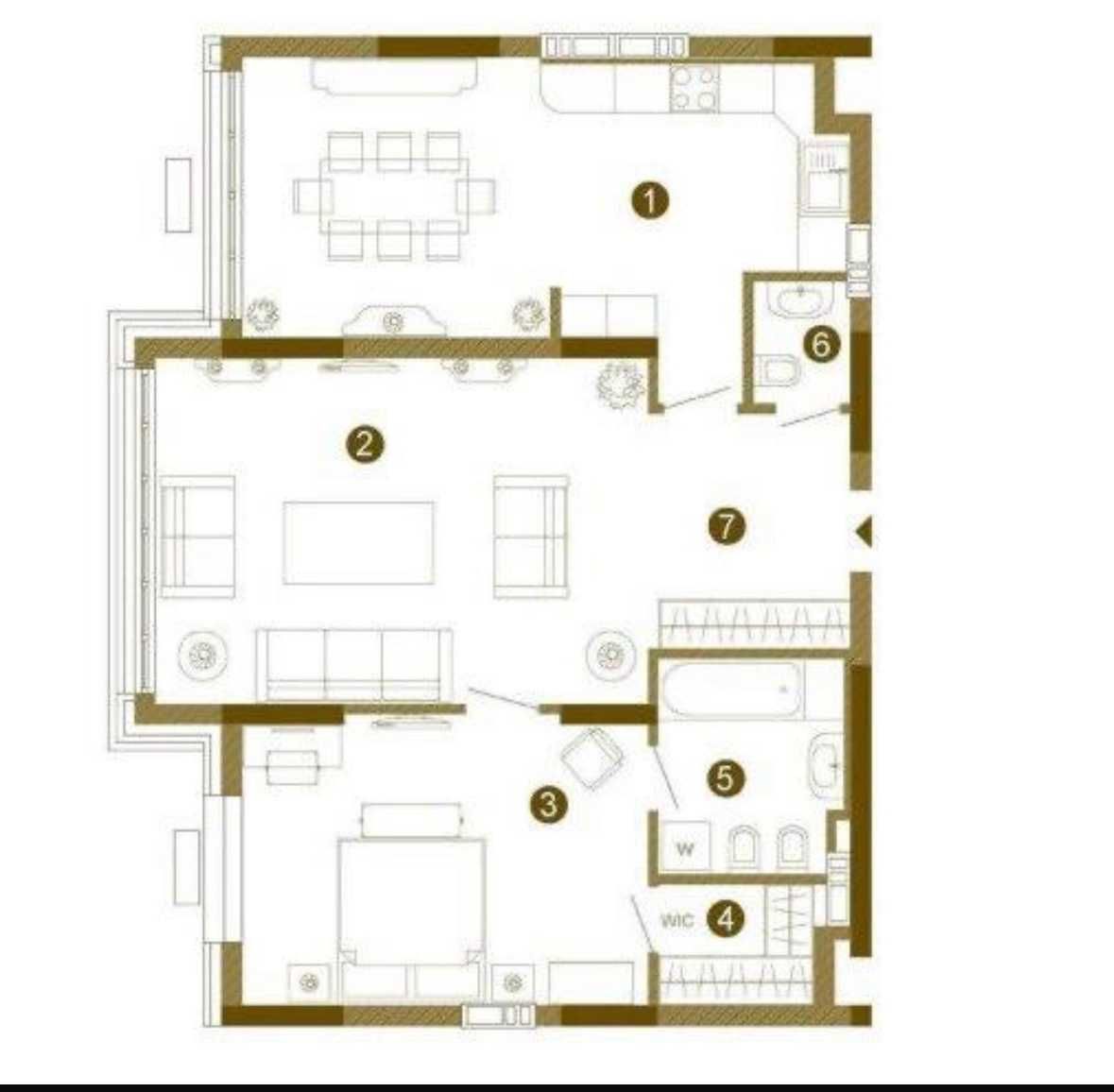 2 кім 86 м.кв  ЖК Obolon Residences Оболонський просп. 26