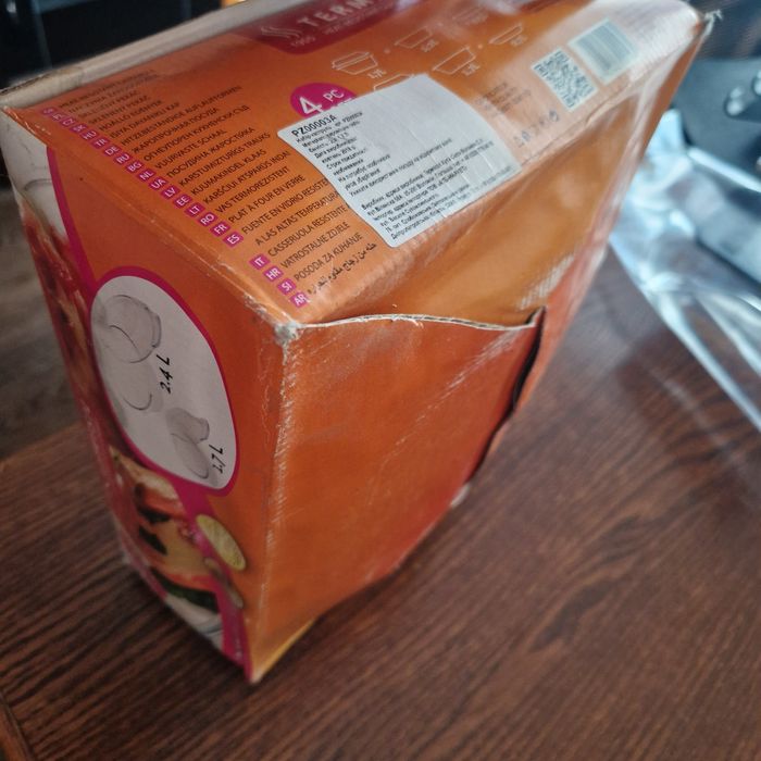 Скляні каструлі 2шт