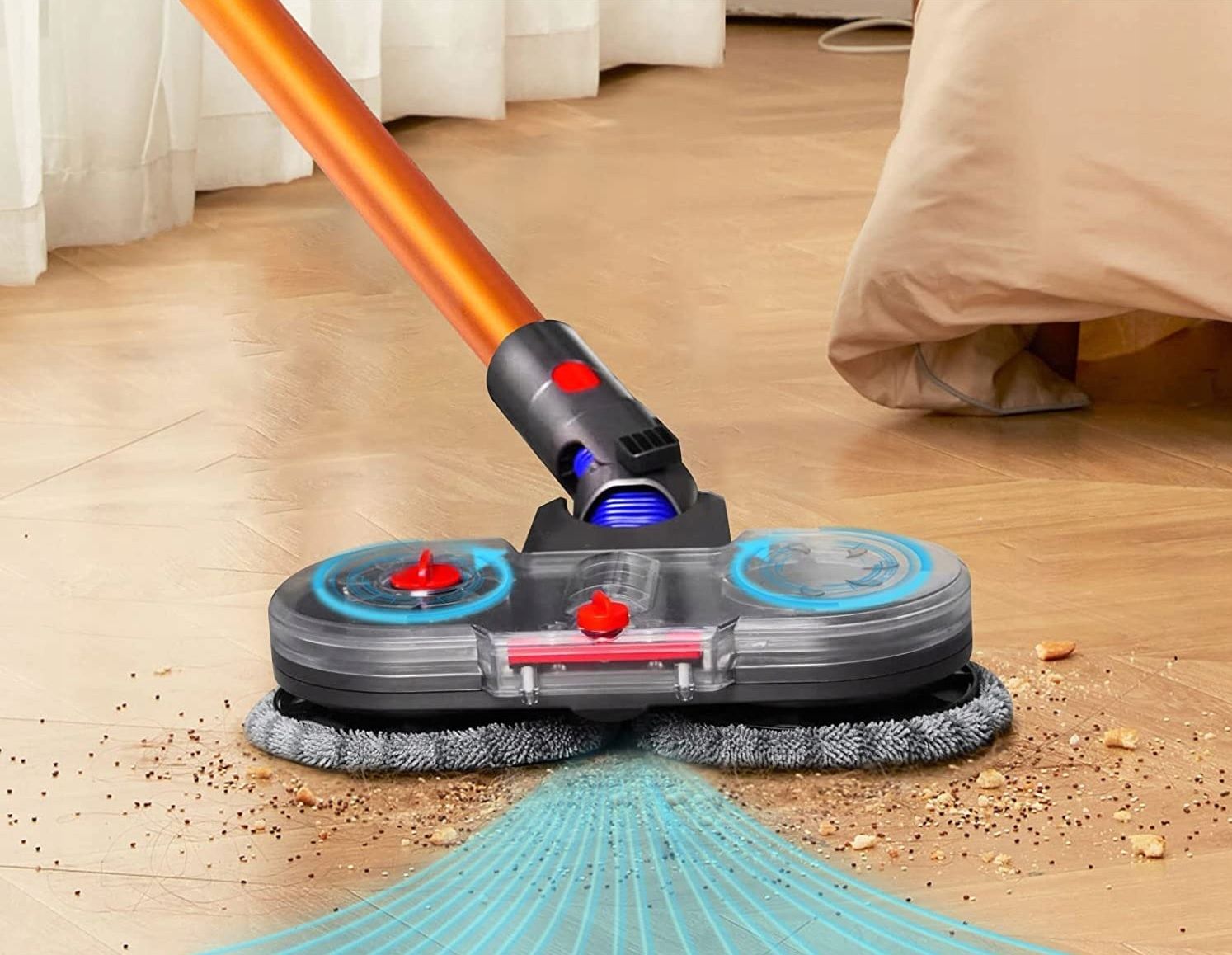 szczotka turbo głowica mopująca mop odkurzacz dyson v7 v8 v10 v11 v15