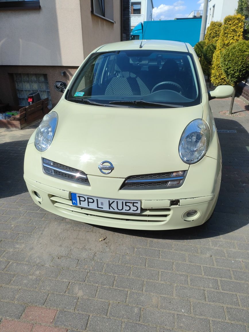 Nissan Micra 1.5 dci 2005 rok kolor piaskowy