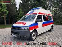 Volkswagen Transporter T5 Karetka Ambulans 4X4  Zarejestrowana kompletna 2.0 BiTurbo 180KM 4X4 4Motion Webasto Klimy