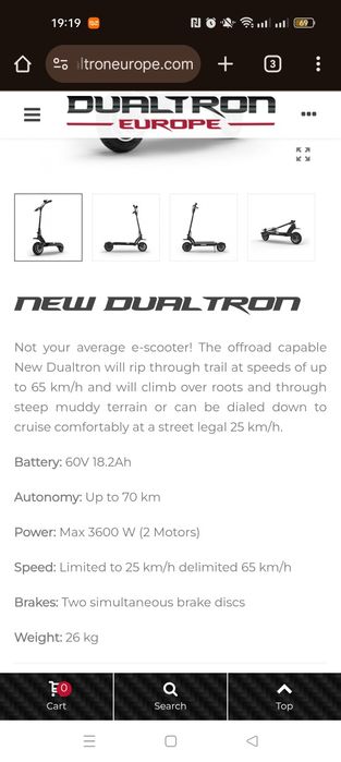 Trotinete Dualtron New