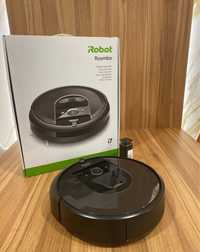 Aspirador sem maos iRobot i7 Roomba