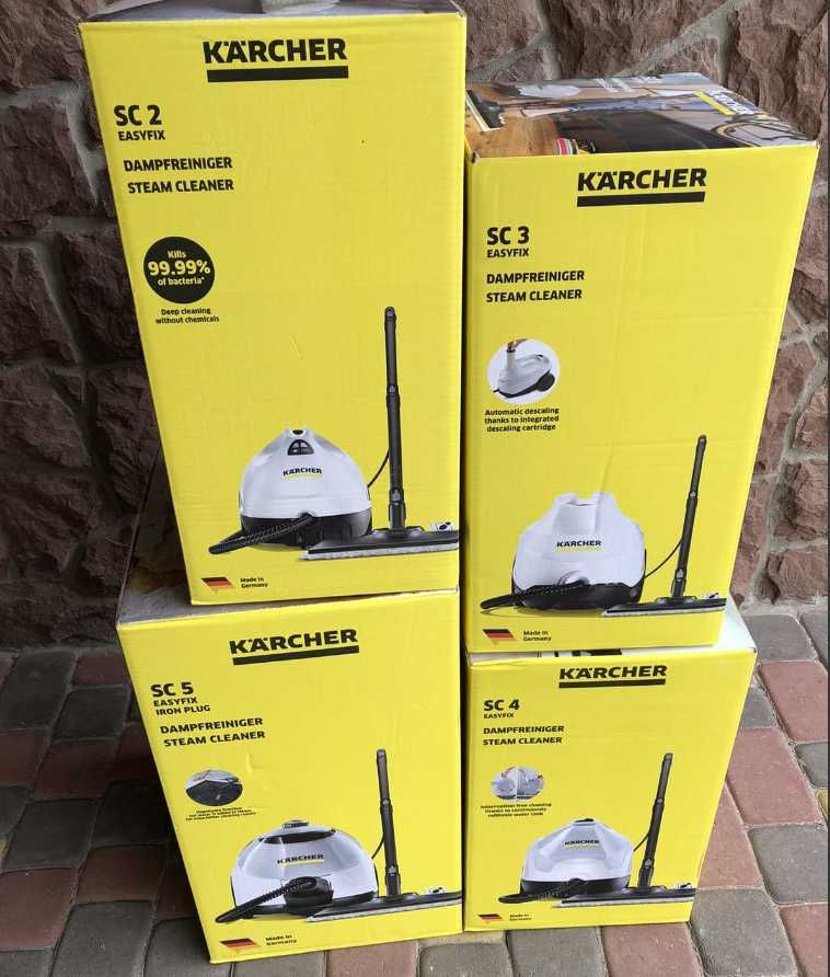 Пароочисник відпарювач Karcher sc4/sc5  easyfix.Пароочиститель кершер