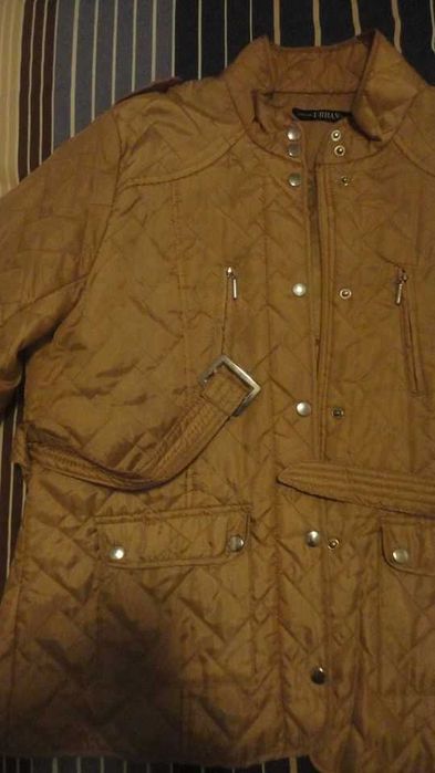 Casaco de senhora bege Colección Urban