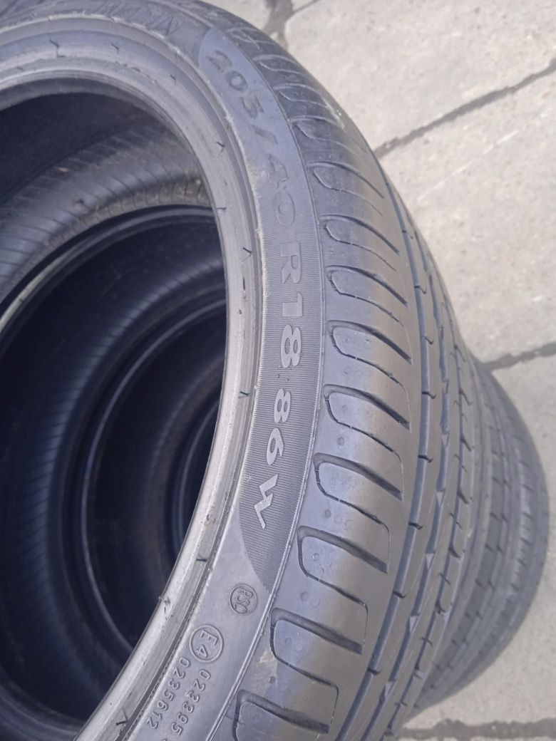 Opony Używane 205/40R18 Pirelli Komplet Jasło