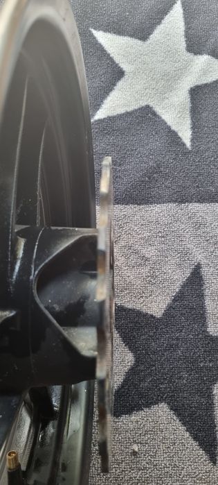 Przednia felga z tarczą hamulcową do skutera Rieju, Malaguti