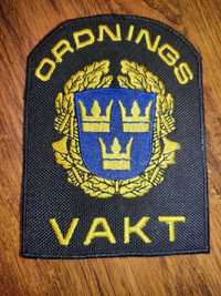 Шеврон охорони правопорядку Швеції  ORDNINGS VAKT