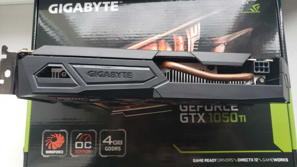 Відеокарта Gigbyte 1050ti Windforce OC 4GB