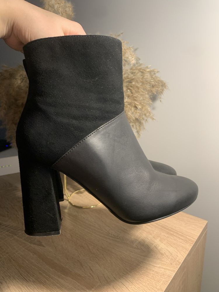 Botki jesienne roz 38