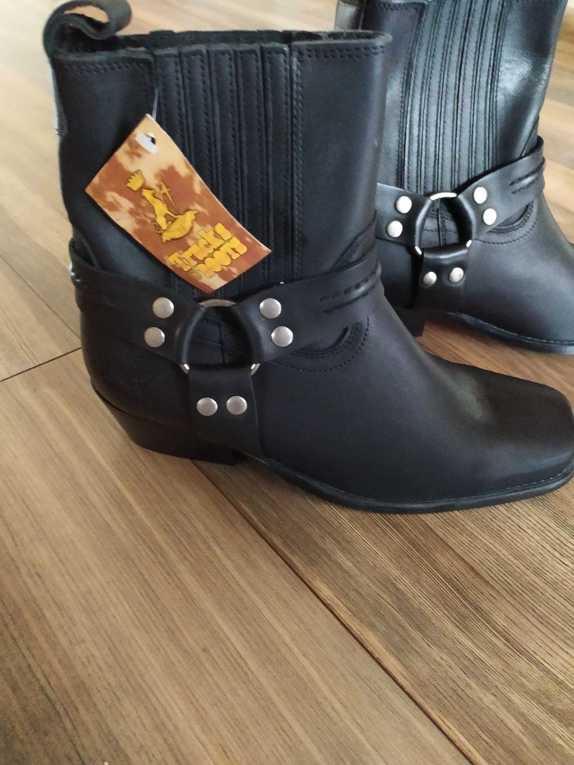 Meski buty kowbojki , nowe rozmiar 40