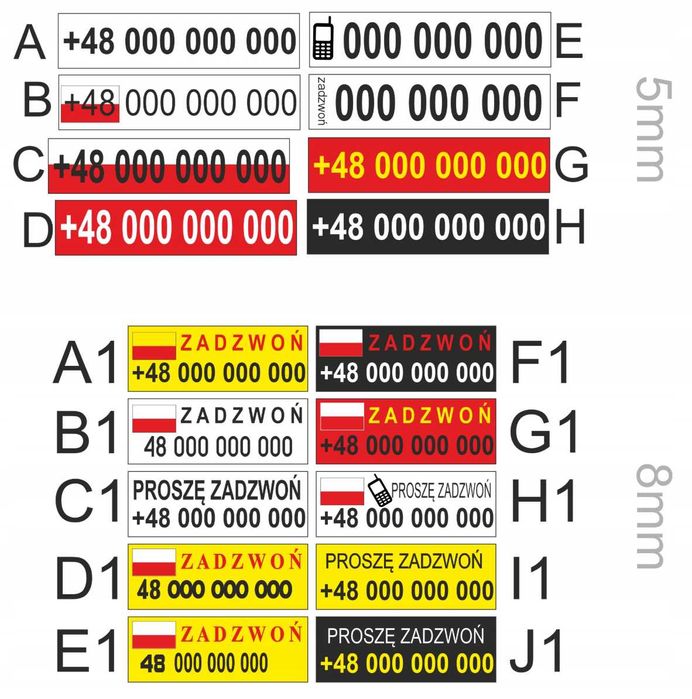 Naklejki na obrączki gołębie tipsy 500szt