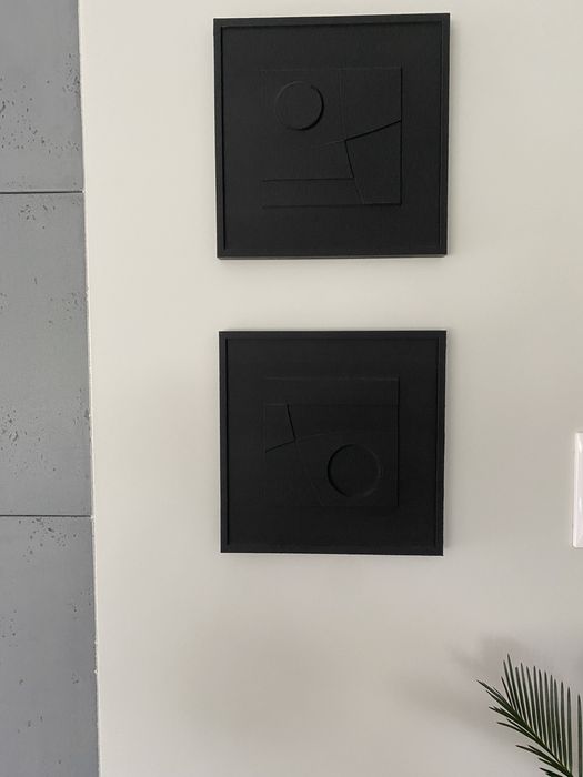 Obraz Relief dwie sztuki