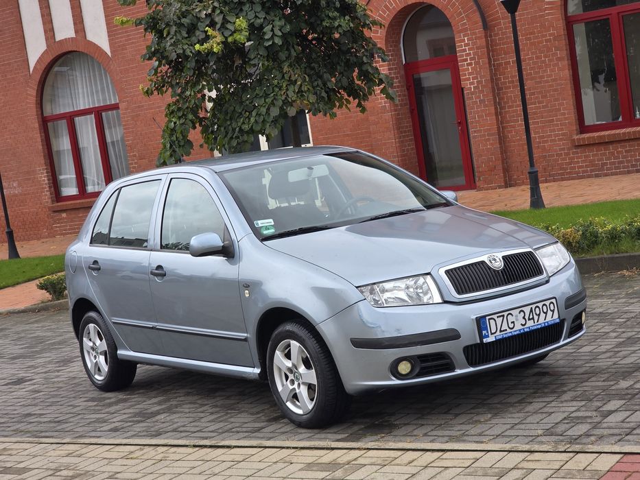 Skoda Fabia lift 2005r 1.4 mpi benzyna, klima