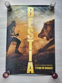 Plakat kinowy z filmu Bestia walcz o swoją rodzinę