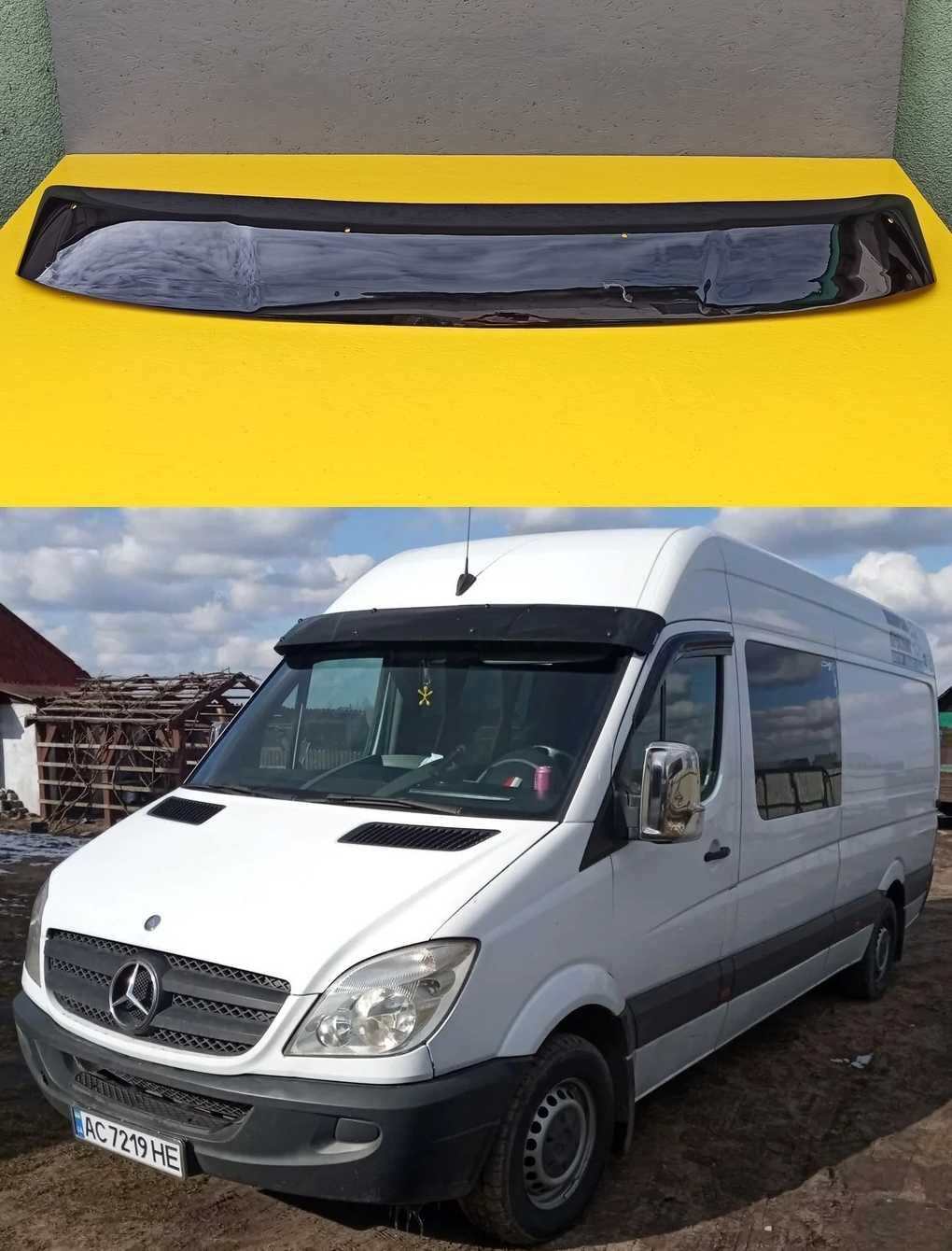 Накладки на арки на Mercedes Sprinter Мерседес Спринтер 06-13р