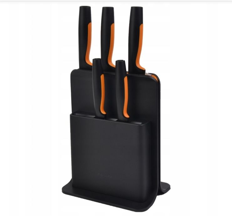 Набір 5 кухонних ножів у блоці Fiskars Functional Form