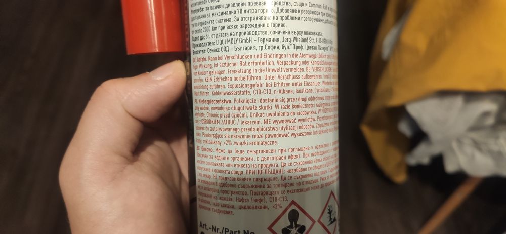 Liqui moly regeneracja wtryskiwaczy