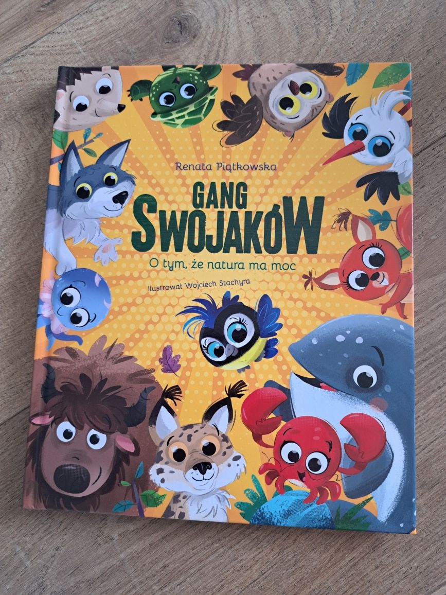 Gang swojaków - 4 książki i 2 maskotki
