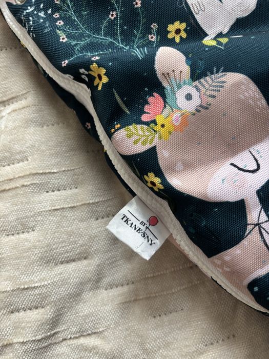 Tkane Sny Dziewczęcy śpiworek do wózka