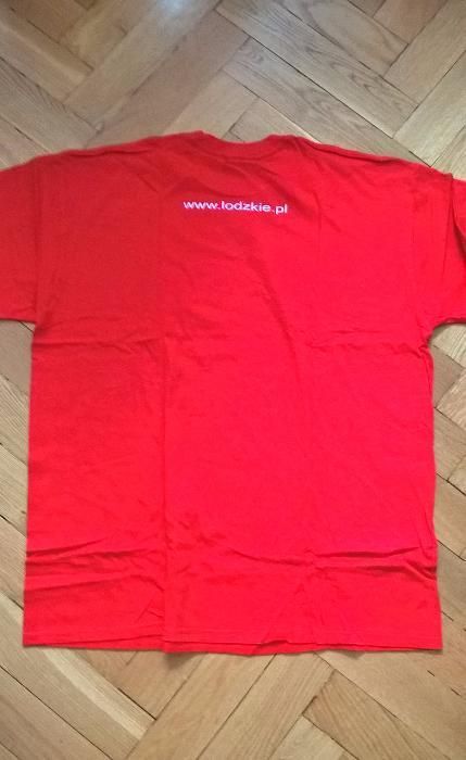 Koszulka, t-shirt, czerwona, Łódź, łódzkie