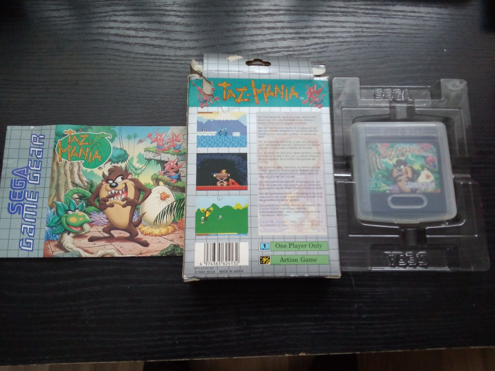 Sega game Gear tazmania