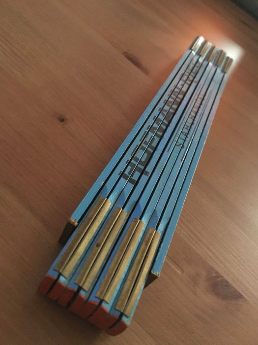 Miarka drewniana składana 2 metry