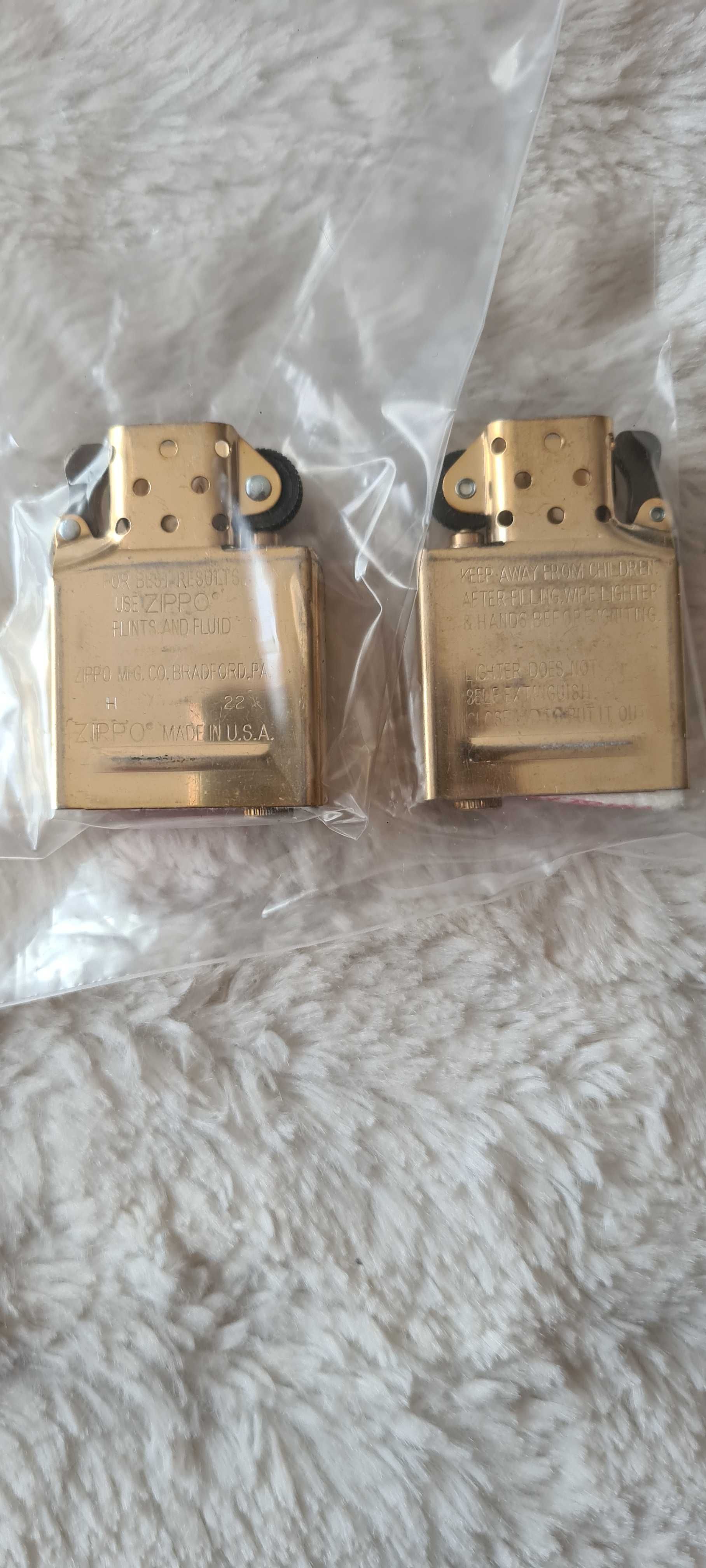 2 x Zippo wkład k. Złoty